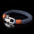 maritimes nautisches unisex armband segeltau schaekel uniqal